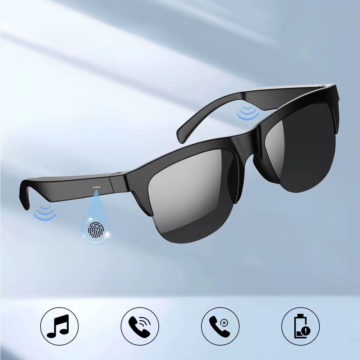 Occhiali Da sole Bluetooth con cuffie integrate
