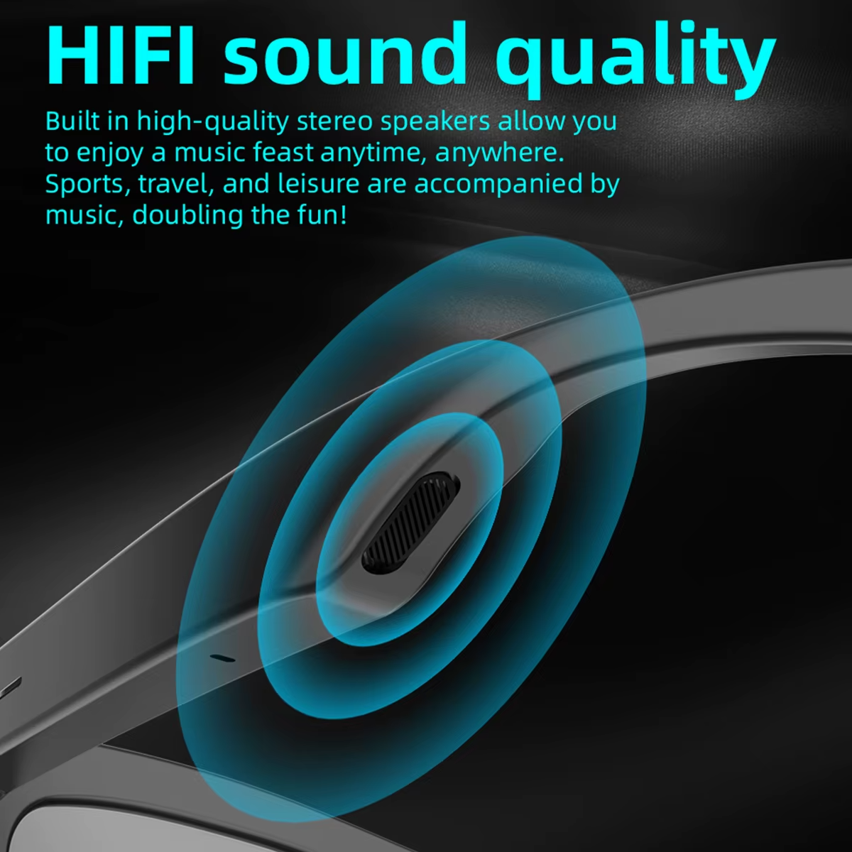 Occhiali Da sole Bluetooth con cuffie integrate