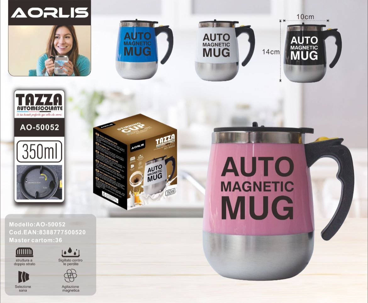 Tazza auto mescolante